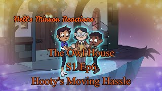 The Owl House Season 1 Episode 6: Hootys Moving Hassle   HELLS MIRROR REACTIONS