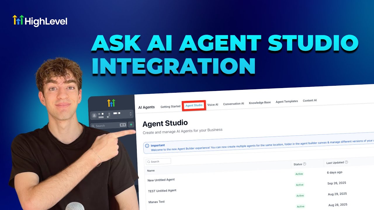How To Seamlessly Integrate Custom Agents into Ask AI with HighLevel