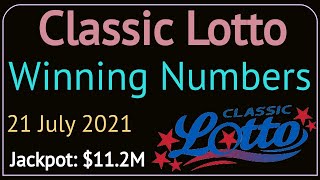 Ohio Classic Lotto Winning Numbers Wednesday 21 July 2021. Classic Lotto Drawing Result 7/21/2021