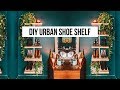 Shoe Storage Solution DIY: Urban Wood Shelf Organizer Shoe Storage Solution DIY: Urban Wood Shelf Organizer
