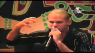 Calle 13 en la UNAM Presentando 