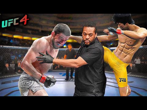 Bruce Lee vs. Rustam Khabilov | Russian MMA (EA sports UFC 4)