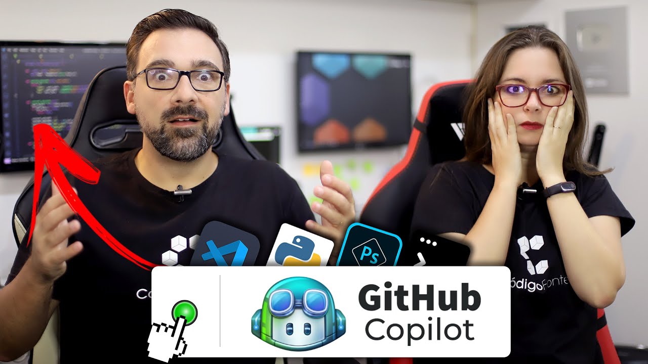😲 ATIVAMOS o GitHub Copilot e Ele Praticamente Leu Nossos Pensamentos ...