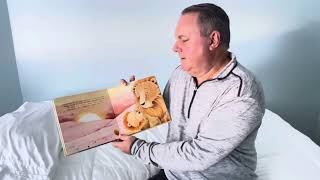 Boss reads The Very Brave Lion by Wendy Ravenhill and Cee Biscoe