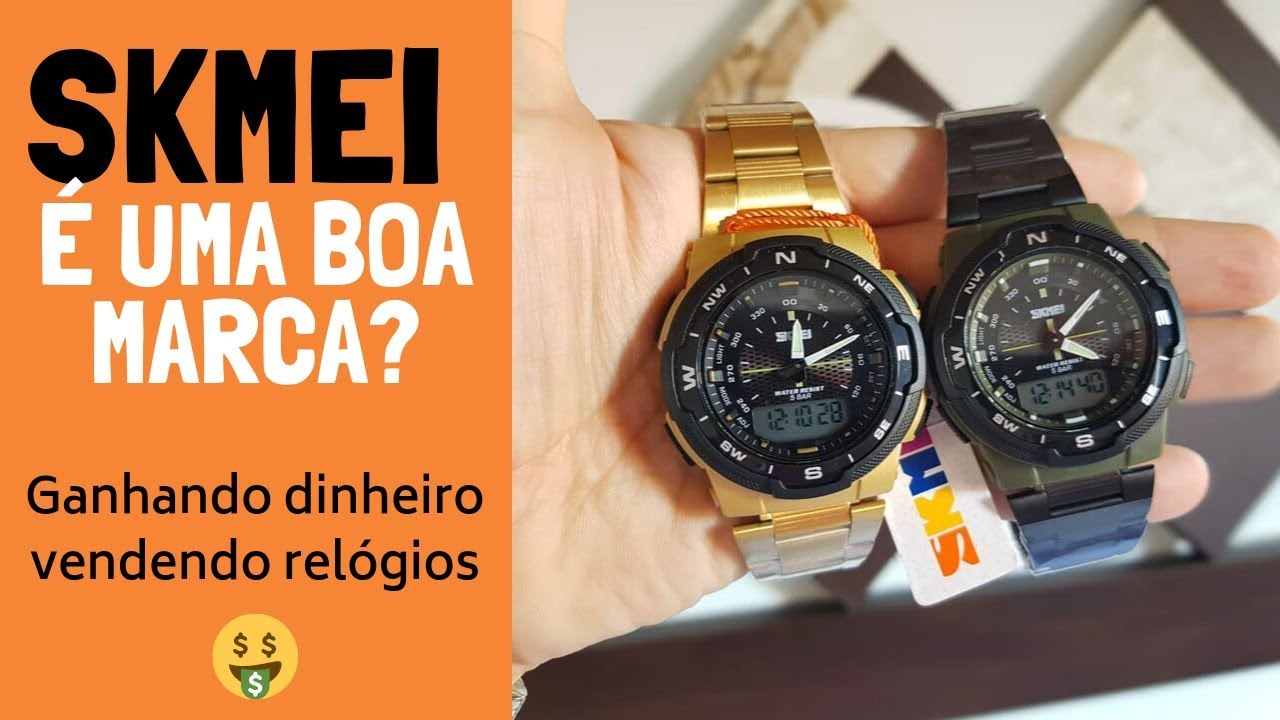 Relógios Skmei são bons? Ganhe dinheiro vendendo relógios! - YouTube