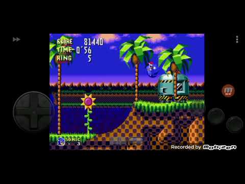 Sonic megadriven (sonic 1995 demo 3) - 1080ps