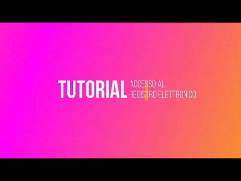 Tutorial famiglie per l'accesso al registro elettronico Axios