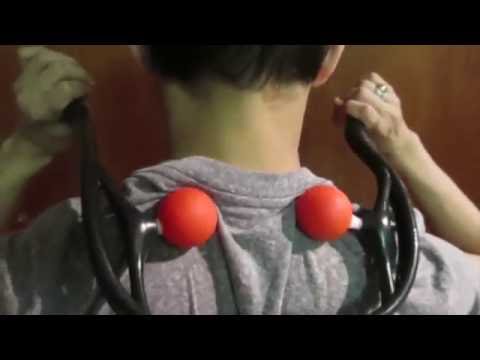 Gideon Neck and Shoulder Therapeutic Self-Massage Tool Dual Trigger Point  Deep Tissue Massage