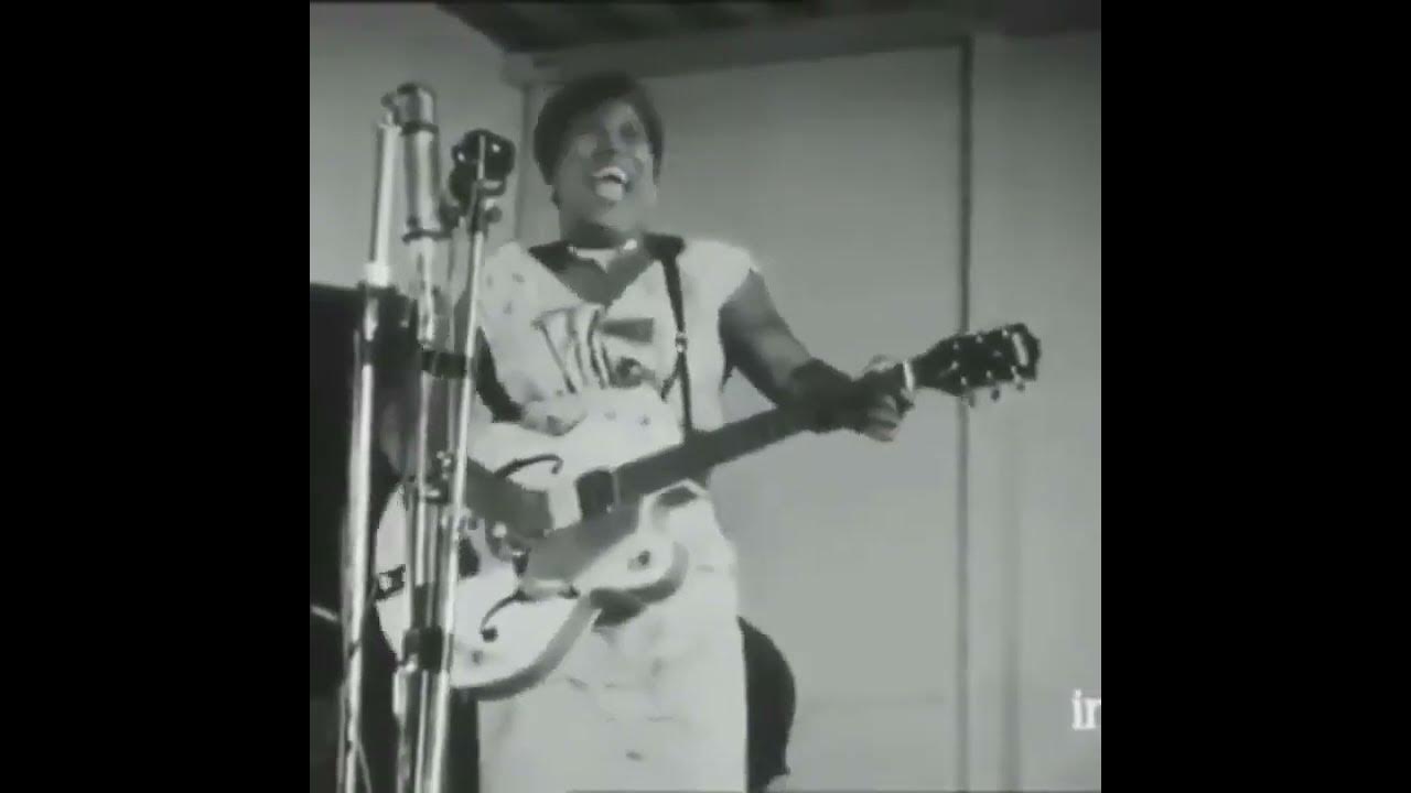 Sister Rosetta Tharpe is credited as the Godmother of Rock ‘N’ Roll. Before  Elvis or Little Richard