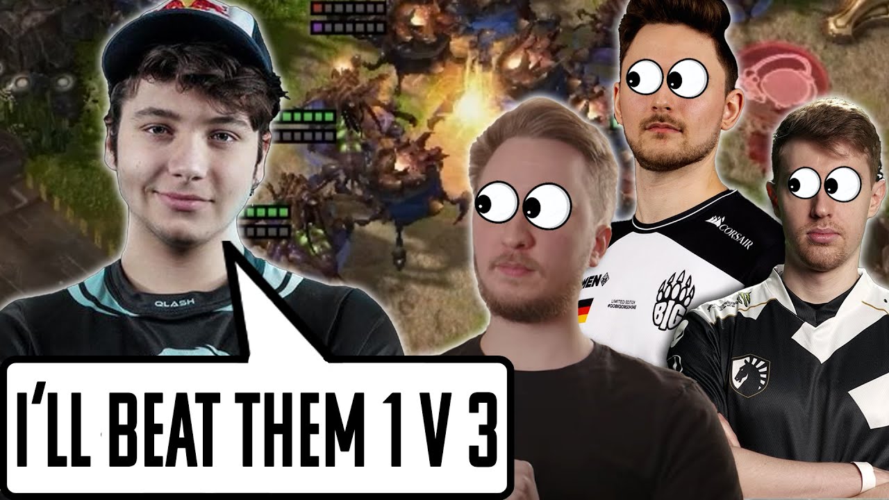 Reynor goes 1 vs 3 in 1000$ Archon Tournament! | Harstem's Archon Tour