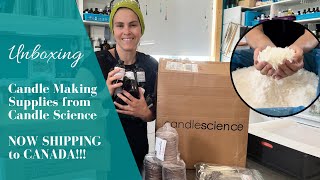 Unboxing Candle Making Supplies from Candle Science! by Ariane Arsenault 3,824 views 9 months ago 14 minutes, 1 second
