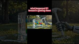 smash ice cube to reveal Rimote game#OddlySatisfying#TechReveal #Unboxing#Viral shorts #shorts #tech