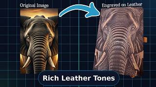Leather Book Laser Engraving - Full Workflow with ImagR Workflow Store