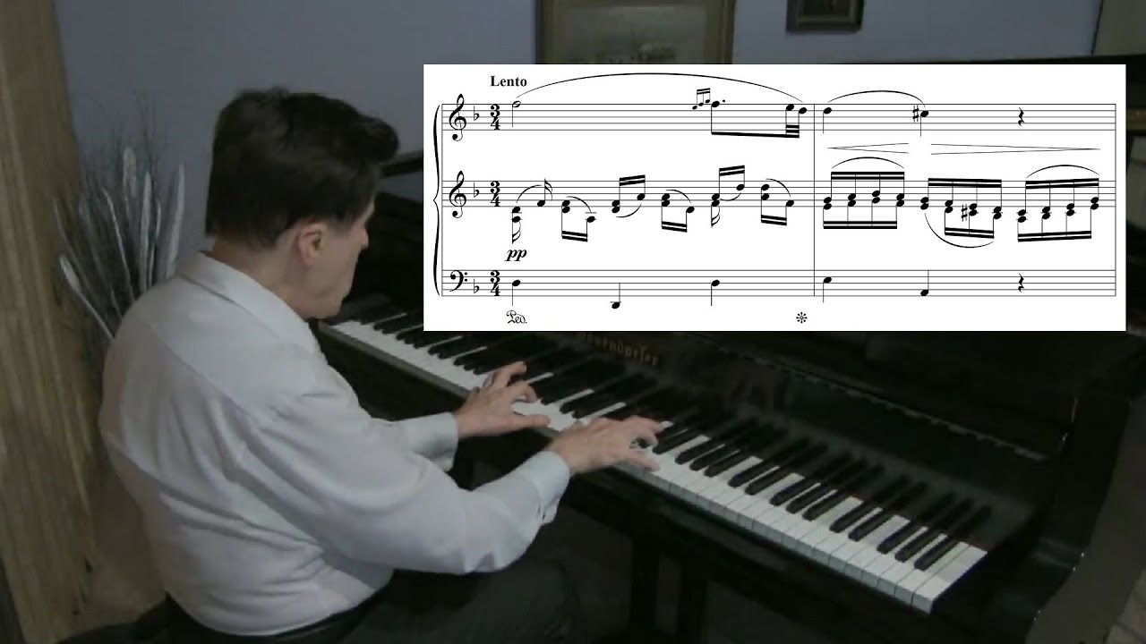 Gluck-Sgambati, Melody from Orfeo ed Euridice (with score), performed by Robert Cunningham