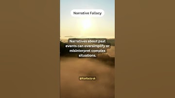 Narrative Fallacy, Your tendency to create coherent...