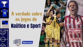 Náutico vence e Sport empata: análise completa da rodada com o Escrete Clube AO VIVO #85
