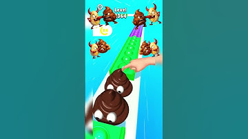 Hand Touching Poop Eggs 💩 | Pop Run 3D New Funny Level | Satisfying Pop It Challenge Gameplay 2025