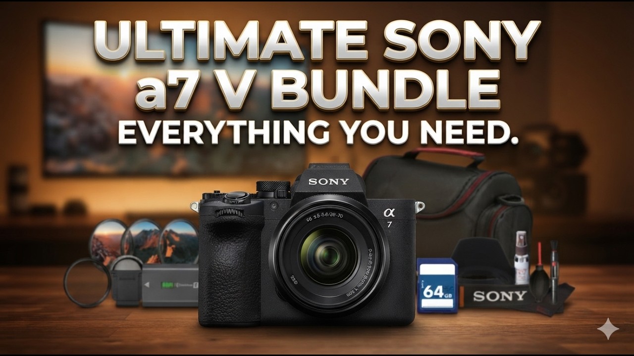 Sony a7 V 33MP Camera Bundle Review: Worth It?
