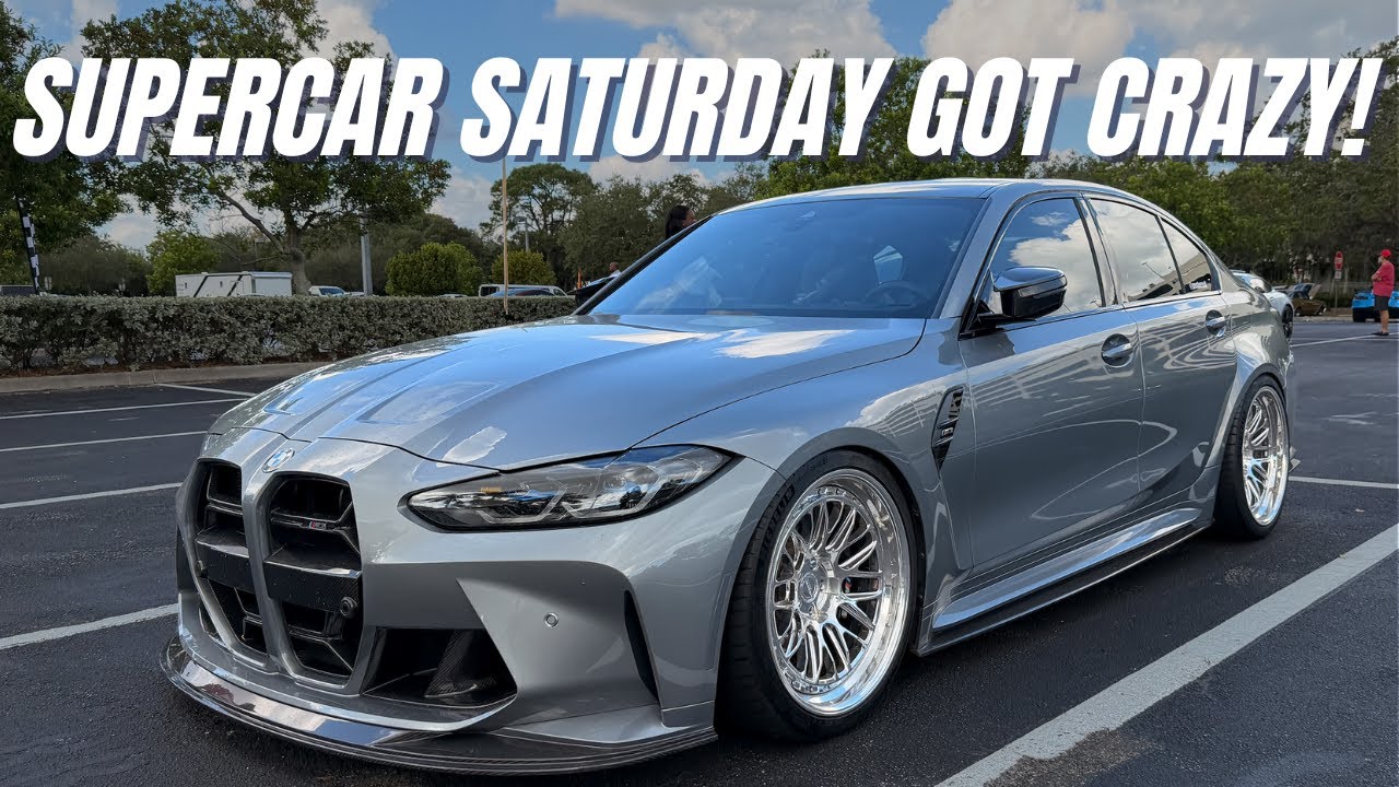Отправили нашу BMW M на лучший суперкар в субботу! Самые безумные сборки 🔥