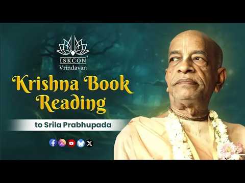 READING KRSNA BOOK TO SRILA PRABHUPADA || 16-08-2026