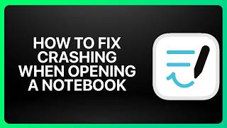 Details How To Fix Goodnotes Crashing When Opening a Notebook! Tutorial Update