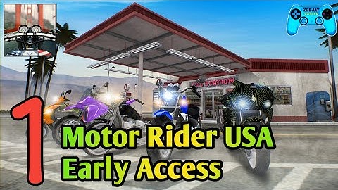 Motor Rider Usa | Highway Traffic | Early Access | Android/iOS Gameplay Walkthrough
