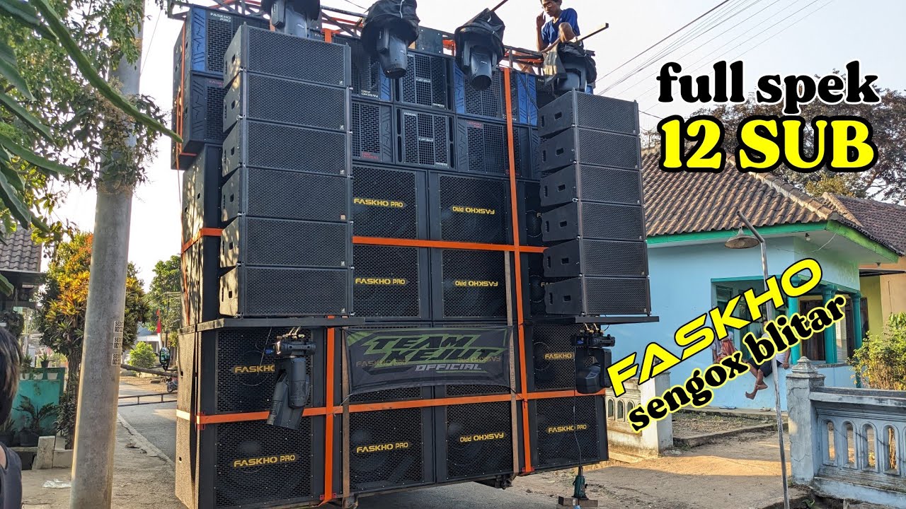 Loading Sound System Horreg untuk Karnaval Panduan Langkah demi Langkah ...