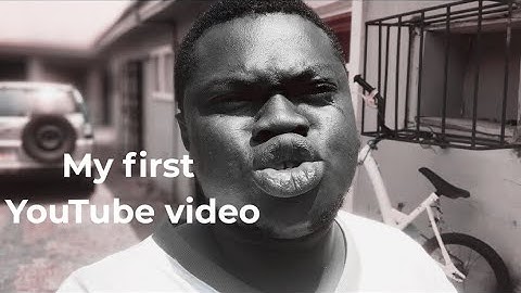 My First Youtube intro video