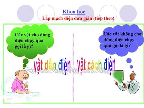 Khoa học lớp 5. Bài Lắp mạch điện đơn giản