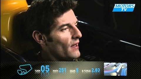 F1 Webber explains Interlagos characteristics 2010