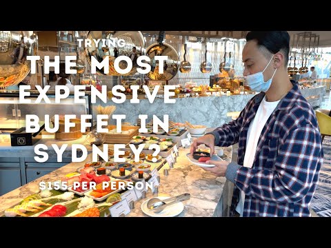 SYDNEY'S MOST EXPENSIVE BUFFET?! UNLIMITED SEAFOOD & MORE! Luxurious with great views!