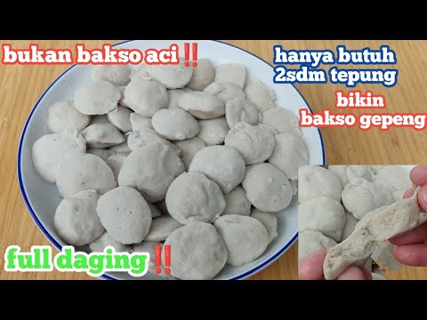 Resep Bakso Daging Sapi Anti Gagal