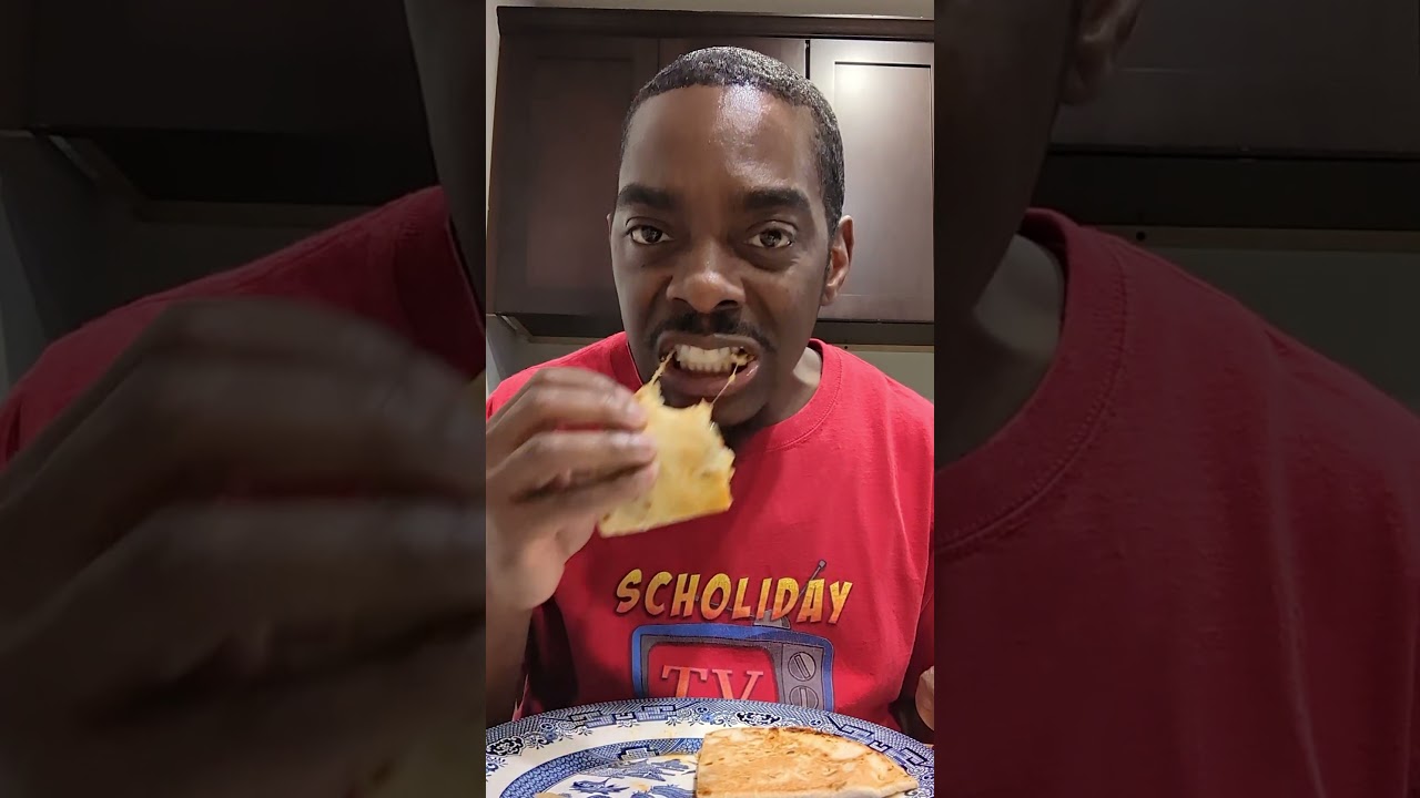 Homemade chicken quesadilla 