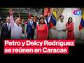 Gustavo Petro llega a Caracas y se reúne con Delcy Rodríguez en visita clave #LR