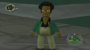 The Simpsons: Hit and Run Game PS2 Part 5 Apu