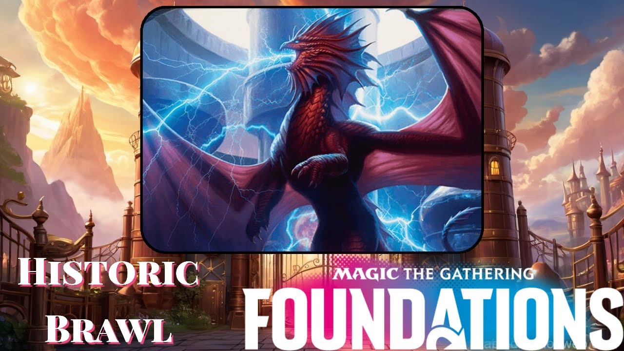 Slinging Spells As A Izzet Player - Niv Mizzet, Visionary Historic Brawl