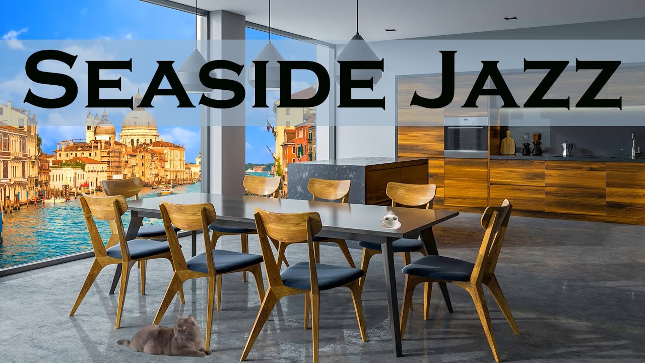 Spanish Beach Bar Ambience - Relaxing Lounge Ambience Bossa Nova, Ocean Wave Sounds for Relax