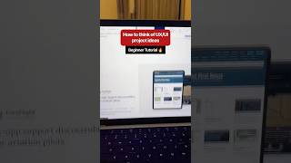 How to think of UX/UI project ideas - Beginner Tutorial 🔥 #uxdesign #uxportfolio