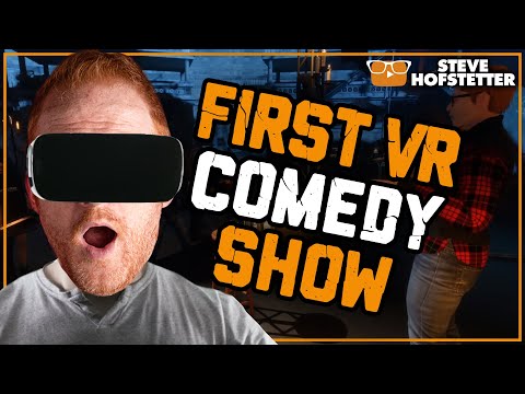 Stand-up Comedy live in Virtual Reality - Steve Hofstetter