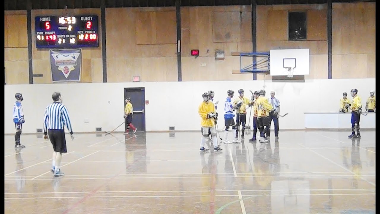 Surrey Giants vs. West Side Pirates ("A" Division Playoff Final Game 1) Ball Hockey