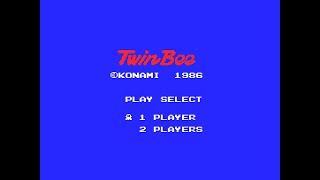 TwinBee (SCC Enhanced) · ツインビー. MSX. Konami 1986. Full