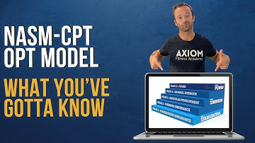 NASM OPT Model - What To Know For The Exam || NASM-CPT Study Tips