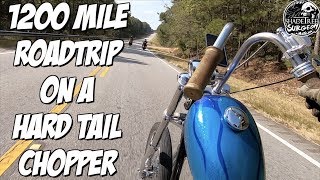 1200 Miles on a Old School HardTail Chopper | Barber Vintage 2019