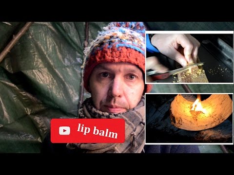 Combustibile esca fuoco balsamo per labbra -  lip balm fire fuel extender - PeschoAnvi