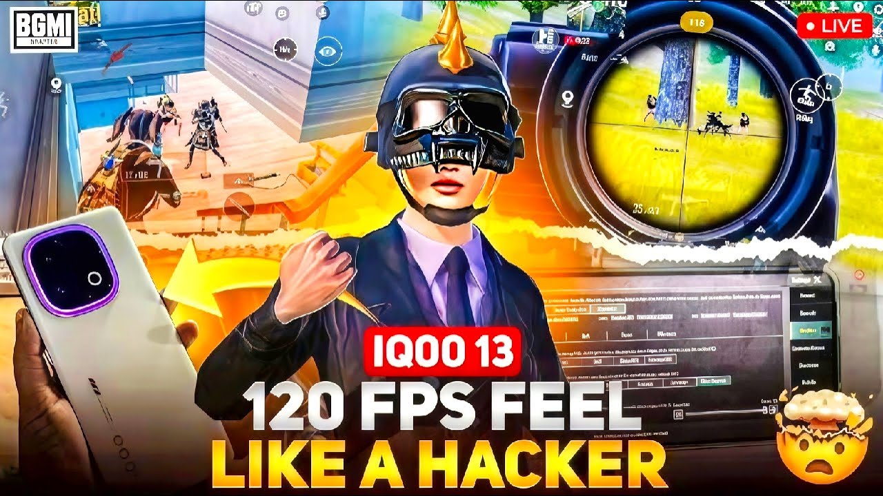 IQOO 13 AFTER 1 YEAR 120 FPS PERFORMANCE TEST | BGMI & PUBG 120 FPS 🔥 ...