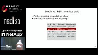 NSDI '20 - Fine Grained Replicated State Machines for a Cluster Storage System