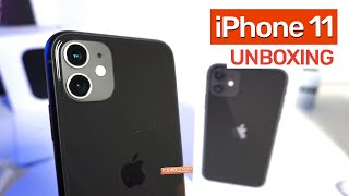 Unboxing the iPhone 11 + Black Silicone Case — Upgrading from iPhone 7