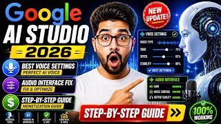 Google AI Studio New  Update 🔥 | Best Voice Settings + Google Ai studio all problem fix 