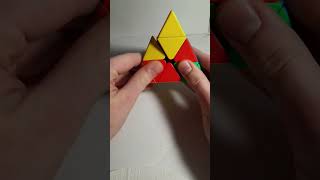 Unboxing my first pyraminx! [Moyu Meilong Pyraminx] #rubikscube #pyraminxcube #viral