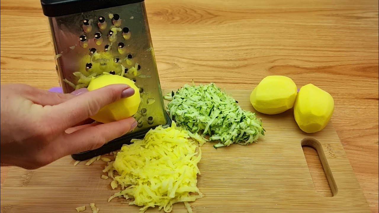 Рецепт тертого картофеля и кабачков❗❗, который вам обязательно понравится! # 141🔝